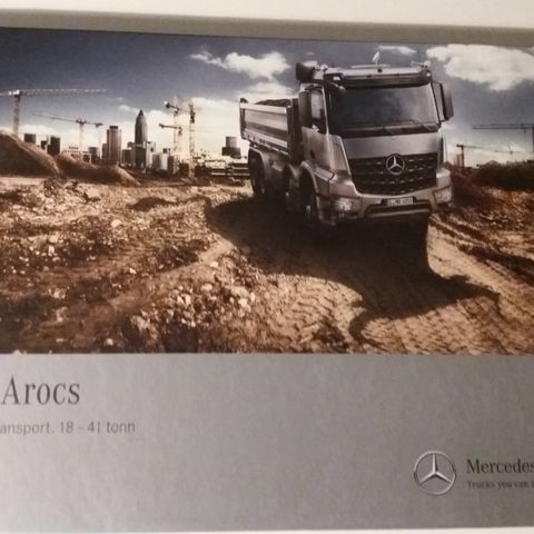 MERCEDES - BENZ AROCS (18-41 Tonn) -brosjyre.