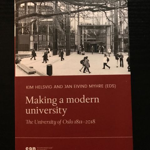 Making a Modern University - Kim Helsvig Jan Eivind - Bok Book