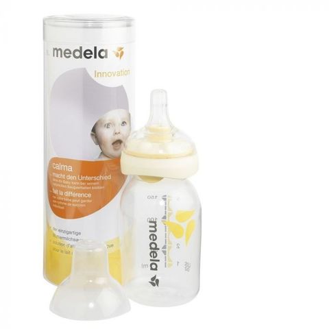 Medela calma smokk+flaske 150ml (1sett)