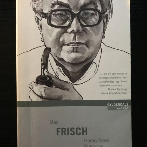 Book - Max Frisch Homo Faber - norsk