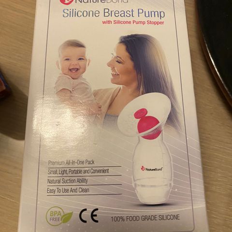 silicon breast pump /brystpumpe