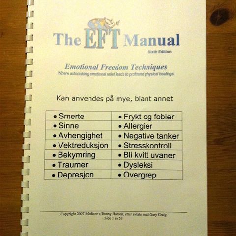 BOK The EFT manual