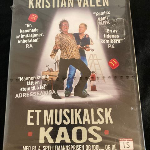 Kristian Valen Et Musikalsk Kaos (DVD)