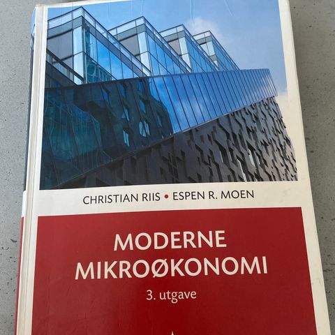 Moderne mikroøkonomi, 3. utg.