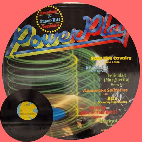 VINTAGE/RETRO LP-VINYL "K - TEL POWER PLAY 1981"