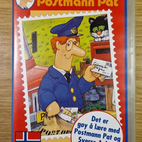 Lær Engelsk Med Postmann Pat (1994) VHS Film