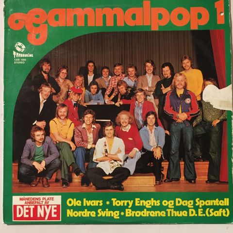 VARIOUS ARTISTS /GAMMELPOP 1 -  VINYL LP