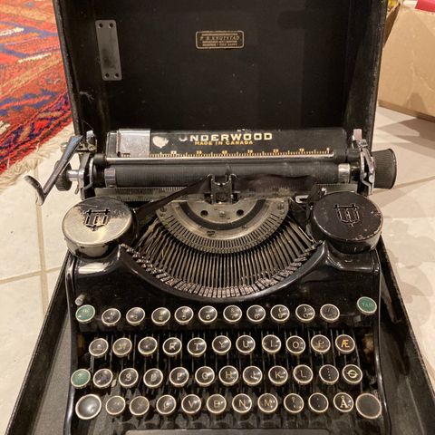 Underwood skrivemaskin