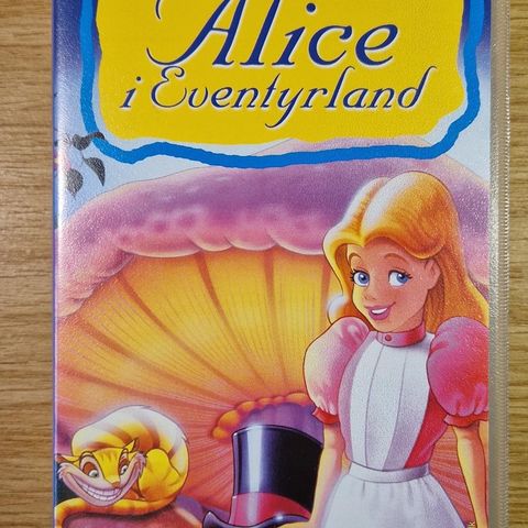 Alice i Eventyrland (1994) VHS Film