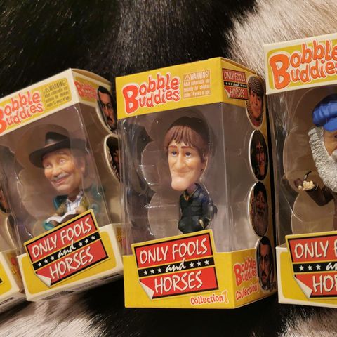 Only fools and horses boblehead samlefigurer!