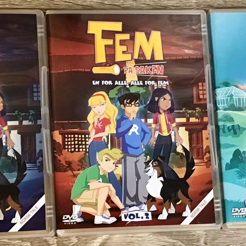 F.E.M dvder Vol. 1, Vol. 2 & Vol. 4 (🔥ALT SOM NY!!) 🚨Ny priser !!