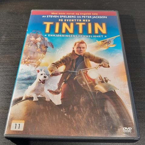 På eventyr med Tintin. Norsk dvd