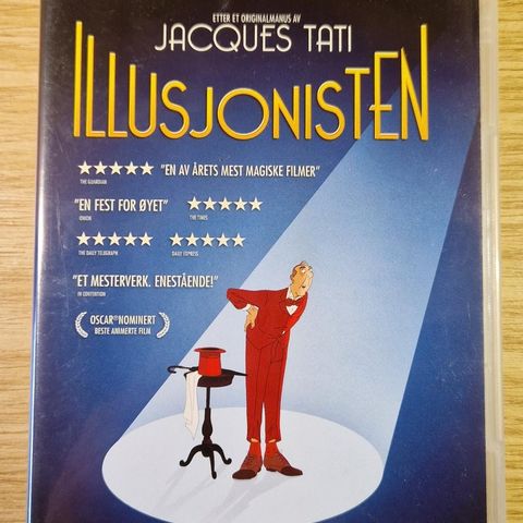 Illusjonisten (2010) DVD Film