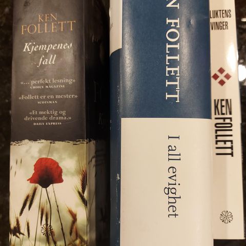 Ken Follett; Kjempenes fall, I all evighet, Fluktens vinger