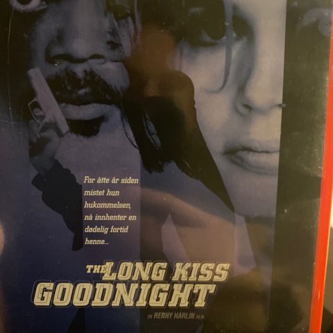 The long kiss goodnight (norsk tekst) Dvd