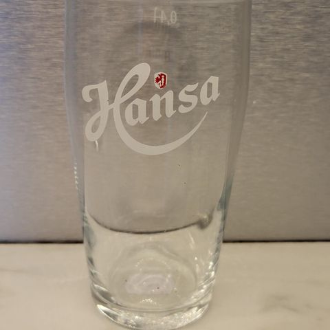 HANSA glass.