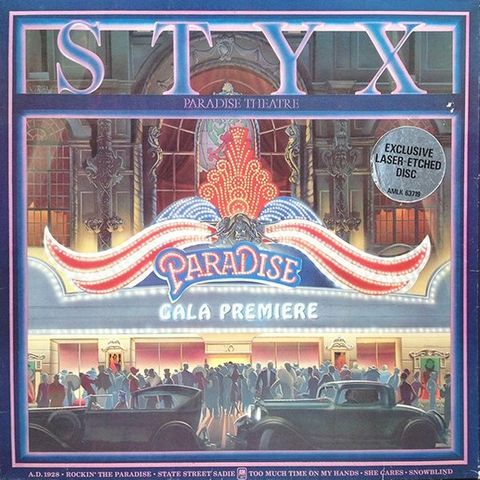 Styx – Paradise Theatre (LP, Album, Etch 1981)