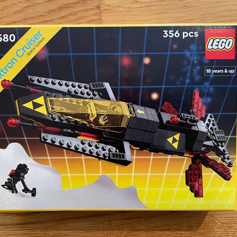 Nytt/Uåpnet LEGO 40580 Blacktron-romskip - Limited Edition