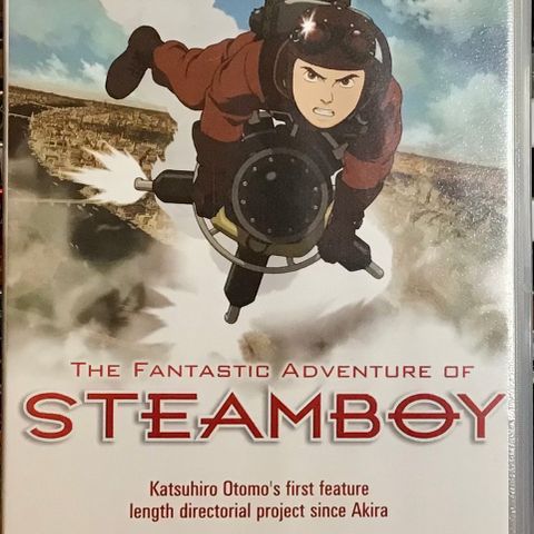 The Fantastic Adventure of Steamboy #PROMOTIONAL (Norsk tale) Vhs 🔥som Ny! VHS