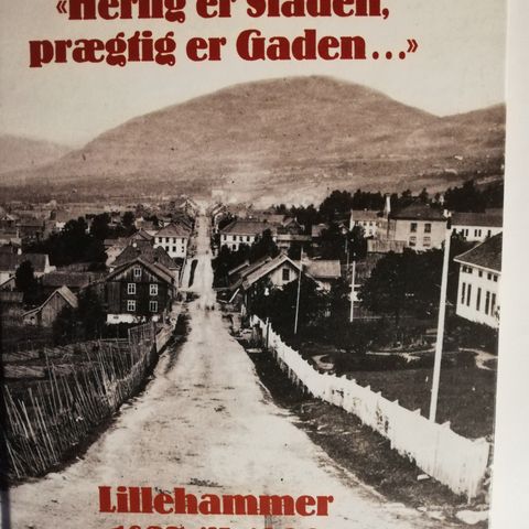 Herlig er Staden, prægtig er Gaden.  Lillehammer 1827 til 1900.