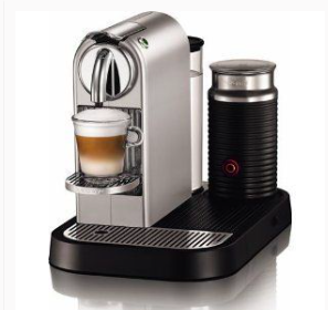 Nespresso kapsel maskin og melkesteamer selges grunnet flytting