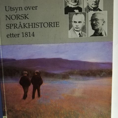 Utsyn over norsk språkhistorie etter 1814.  Ernst H Jahr.