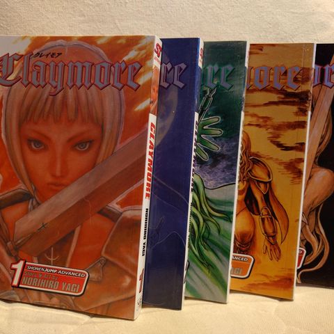 Claymore Vol. 1-5 Selges