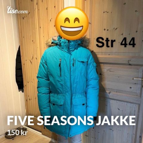 Vinterjakke fra Five seasons