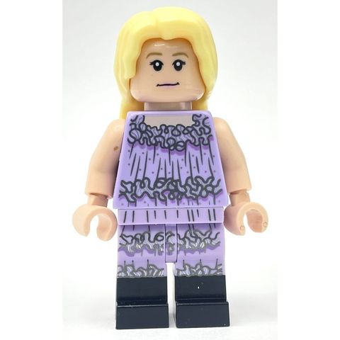 100% Ny Lego Harry Potter minifigur Luna Lovegood with Lavender Dress