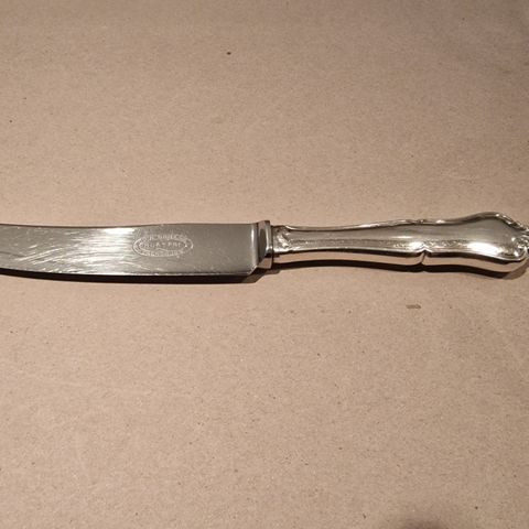 Märtha Liten spisekniv 830 sølv