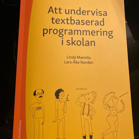 Att undervisa textbaserad programmering i skolan