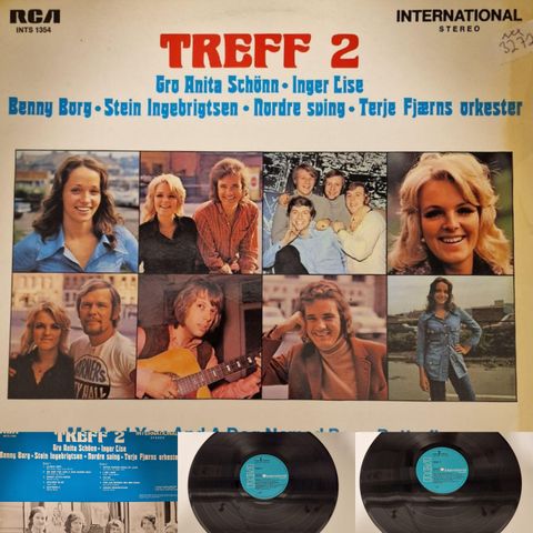 VINTAGE/RETRO LP-VINYL "TREFF 2 - 1971" NORWAY