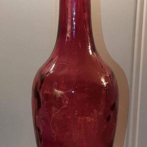 Vase/karaffel h. 47,5 cm