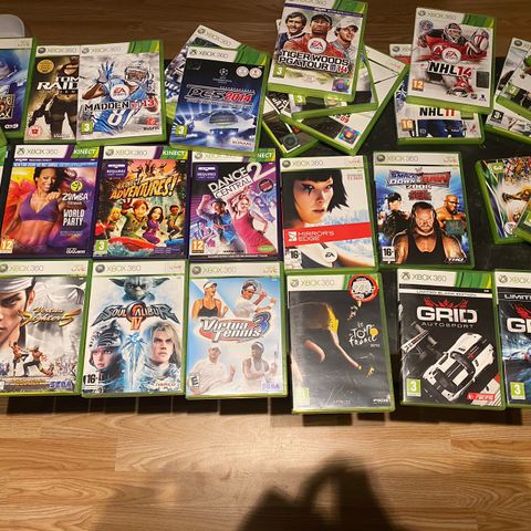 Diverse spill til Xbox 360