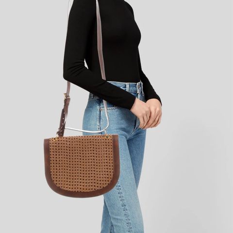 Stella McCartney Vegan Alexa Braided Shoulder Bag