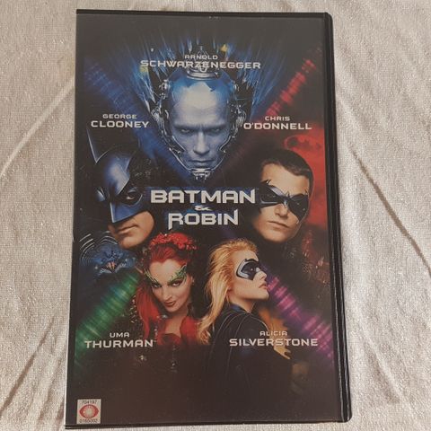 Batman & Robin VHS