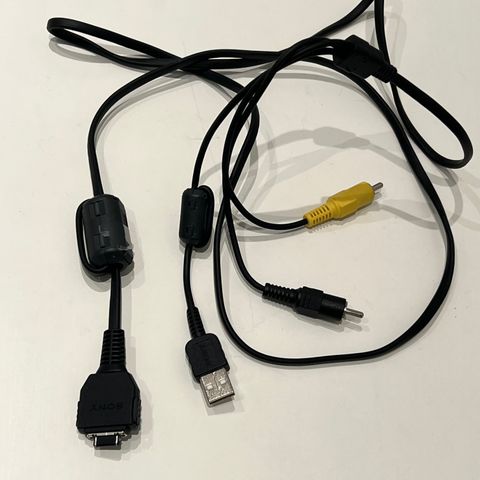 SONY ladekabel med USB port