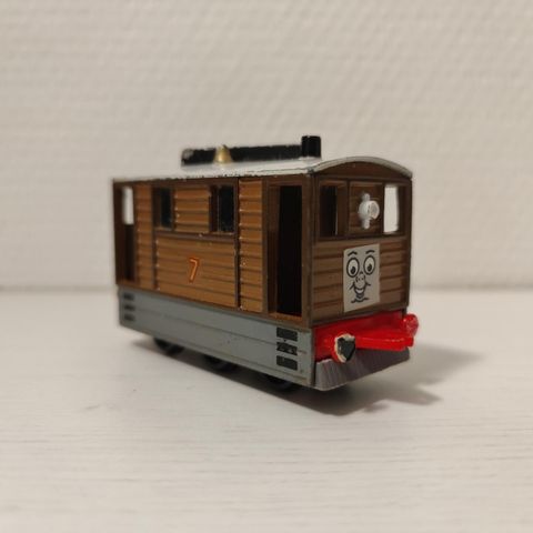 The Ertl Co. - First Edition Paper Face Toby the Tram- Thomas & Friends Diecast