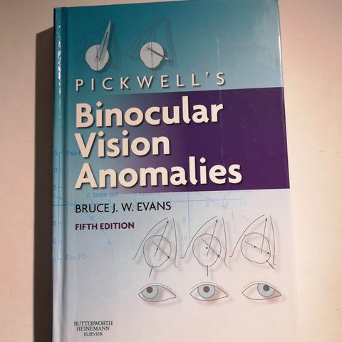 Optometri Bøker: Pickwell's Binocular Vision Anomalies