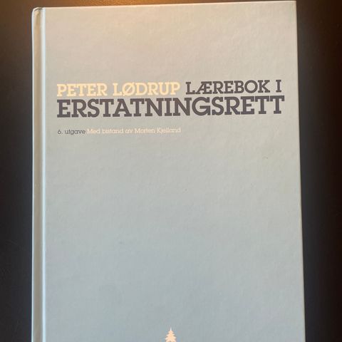 Jus. Peter Lødrup. Erstatsningsrett. Lærebok 1. 6 utgave