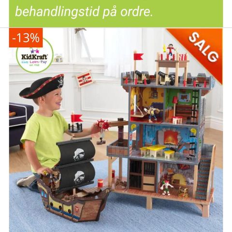 Kidkraft  sjørøver lekesett