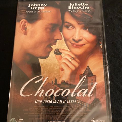 Chocolat (DVD) Ny I Plast !