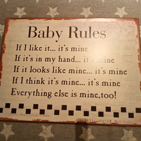 Skilt baby rules