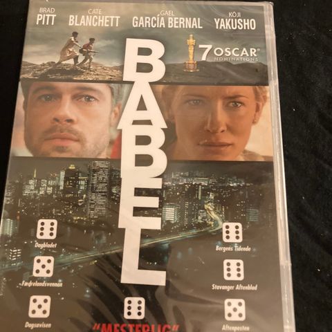 Babel (DVD) Ny I Plast !