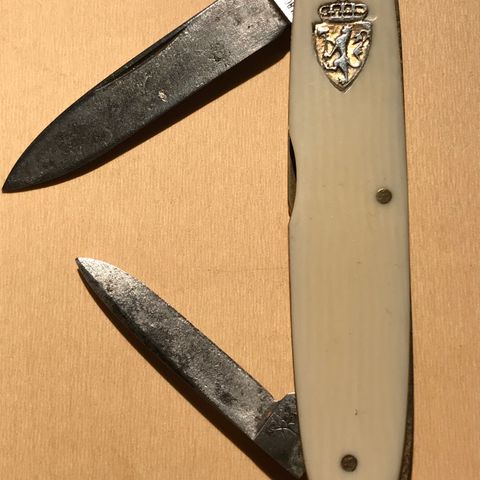 Riksvåpen Norge kniv - H. Boker & Co Cutlery Germany