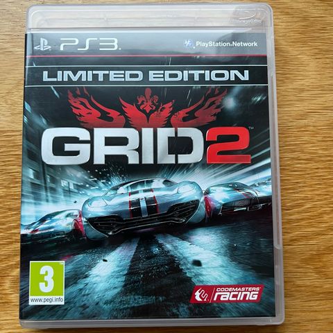 Playstation PS3 - Grid 2 - Limited Edition