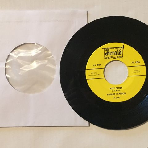 RONNIE PEARSON / HOT SHOT - 7" VINYL SINGLE