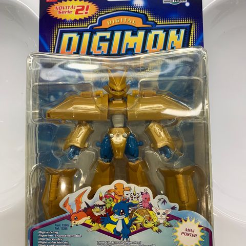 Vintage Digimon Figur UÅPNET - Magnamon - Samleobjekt