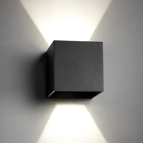 Box Up/Down LED 3000K Vegglampe Svart - Light-Point