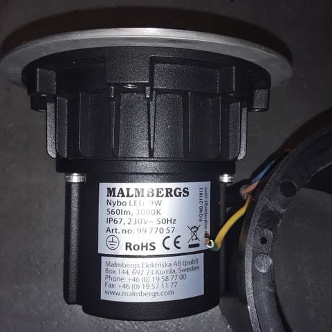 Hagebelisning , LED , 9w LED , utelys